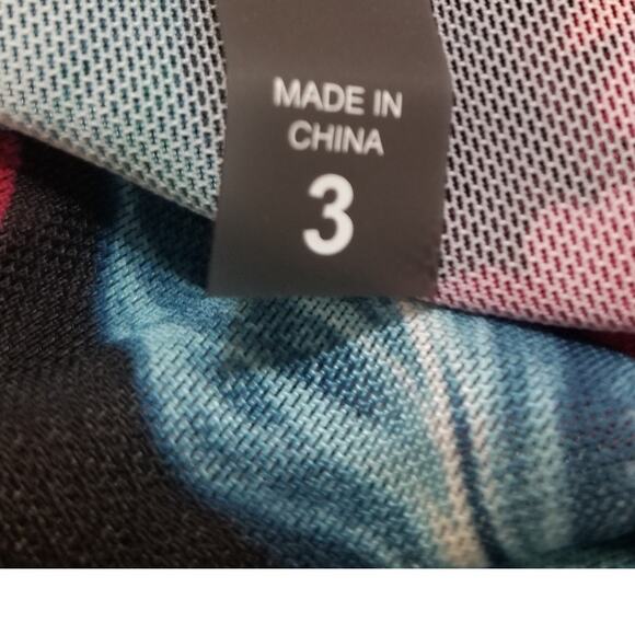 TORRID Women's Multicolor Floral Smock Waist Swim Coverup Dress Size Plus 3/3X. - Picture 8 of 10